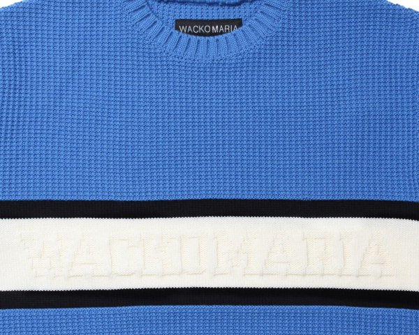 画像2: WACKO MARIA / LOGO JACQUARD KNIT SWEATER