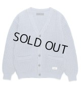 WACKO MARIA / WAFFLE KNIT CARDIGAN