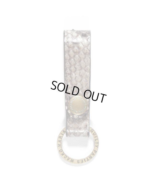 画像1: WACKO MARIA / PYTHON LEATHER KEY HOLDER