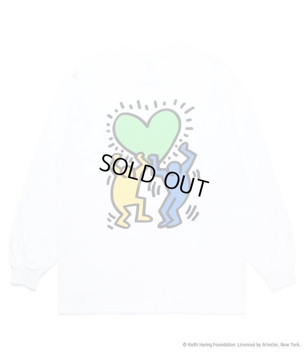 画像1: WACKO MARIA / KEITH HARING / LONG SLEEVE T-SHIRT