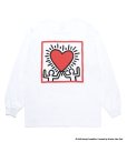 画像1: WACKO MARIA / KEITH HARING / LONG SLEEVE T-SHIRT (1)