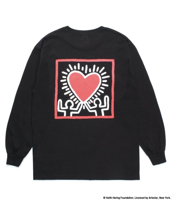 画像1: WACKO MARIA / KEITH HARING / LONG SLEEVE T-SHIRT