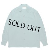 WACKO MARIA / KASURI STRIPED OPEN COLLAR SHIRT