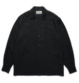 WACKO MARIA / KASURI STRIPED OPEN COLLAR SHIRT