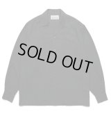 WACKO MARIA / KASURI STRIPED OPEN COLLAR SHIRT