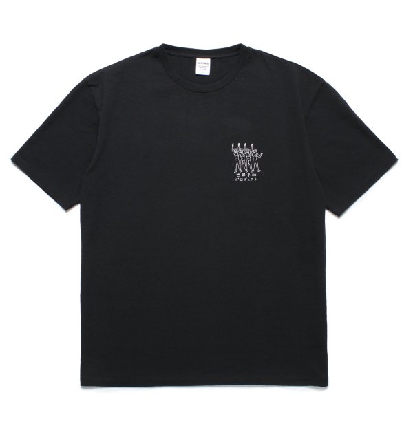 画像1: WACKO MARIA / 世界平和プロジェクト / WASHED HEAVY WEIGHT T-SHIRT