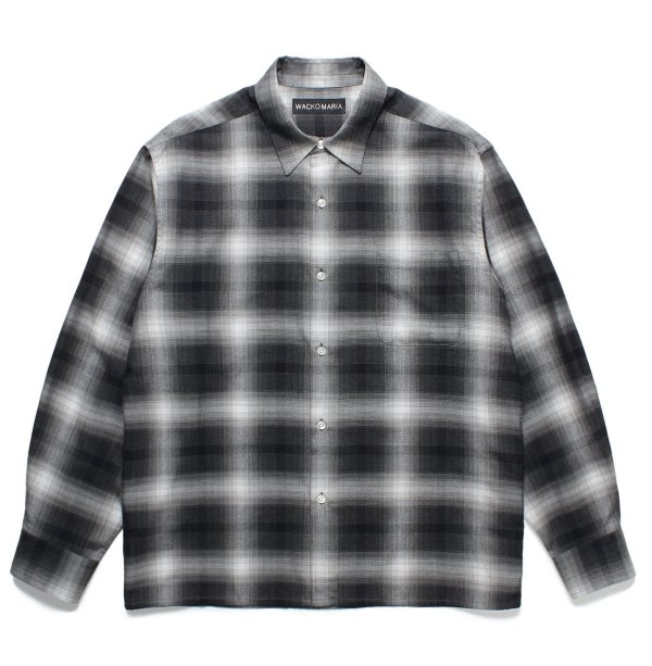 画像1: WACKO MARIA / CHECK REGULAR COLLOR SHIRT