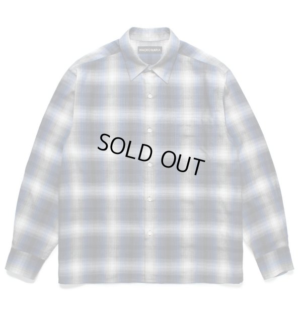 画像1: WACKO MARIA / CHECK REGULAR COLLOR SHIRT