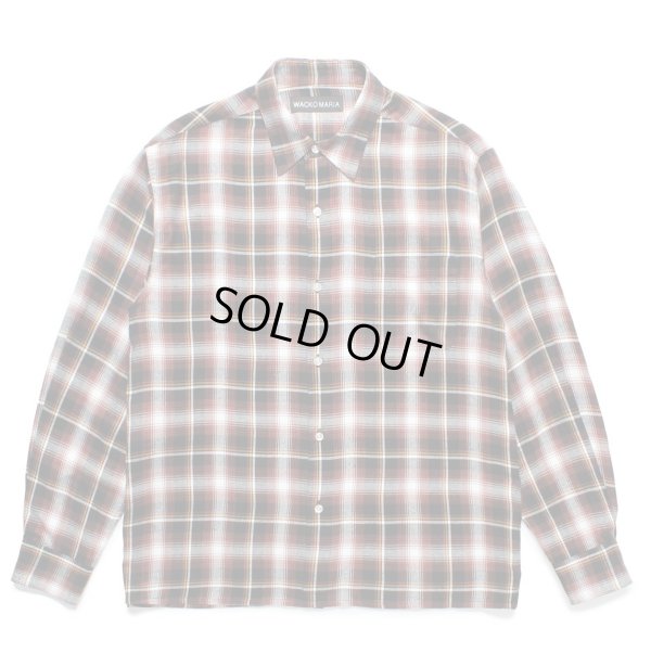画像1: WACKO MARIA / CHECK REGULAR COLLOR SHIRT