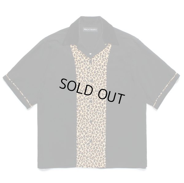 画像1: WACKO MARIA / SWITCHING 50'S OPEN COLLAR SHIRT