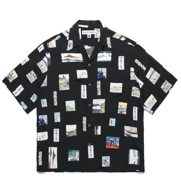 画像1: WACKO MARIA / 葛飾北斎 / HAWAIIAN SHIRT