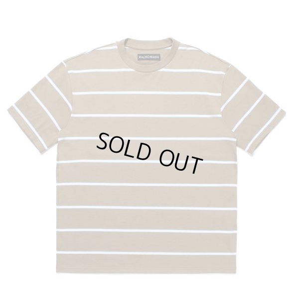 画像1: WACKO MARIA / STRIPED T-SHIRT