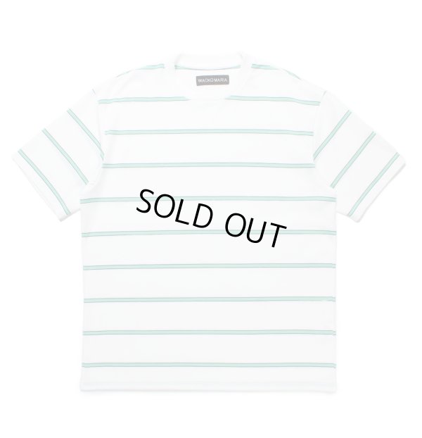 画像1: WACKO MARIA / STRIPED T-SHIRT