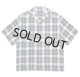 WACKO MARIA / CHECK OPEN COLLAR SHIRT