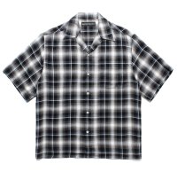 WACKO MARIA / CHECK OPEN COLLAR SHIRT