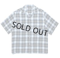 WACKO MARIA / CHECK OPEN COLLAR SHIRT