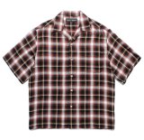 WACKO MARIA / CHECK OPEN COLLAR SHIRT