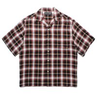 WACKO MARIA / CHECK OPEN COLLAR SHIRT