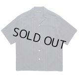 WACKO MARIA / STRIPED OPEN COLLAR SHIRT
