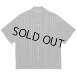 WACKO MARIA / STRIPED OPEN COLLAR SHIRT