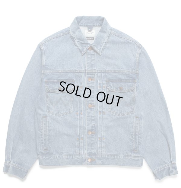 画像1: WACKO MARIA / WRANGLER / WASHED DENIM TRUCKER JACKET