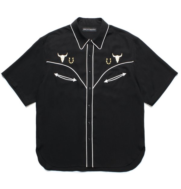 画像1: WACKO MARIA / WESTERN SHIRT