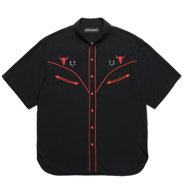 画像1: WACKO MARIA / WESTERN SHIRT
