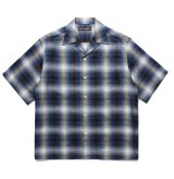 WACKO MARIA / CHECK OPEN COLLAR SHIRT