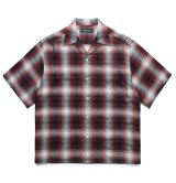 WACKO MARIA / CHECK OPEN COLLAR SHIRT