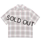 WACKO MARIA / CHECK OPEN COLLAR SHIRT