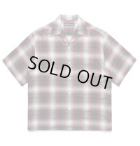 WACKO MARIA / CHECK OPEN COLLAR SHIRT