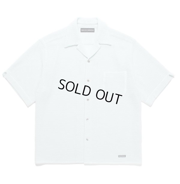 画像1: WACKO MARIA / SUMMER KNIT OPEN COLLAR SHIRT