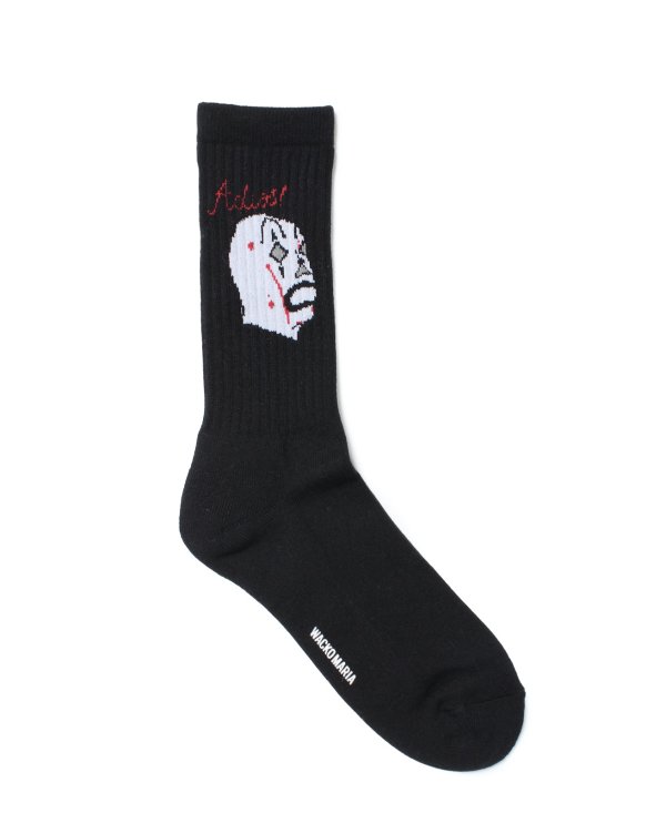 画像1: WACKO MARIA / MASK JACQUARD SOCKS