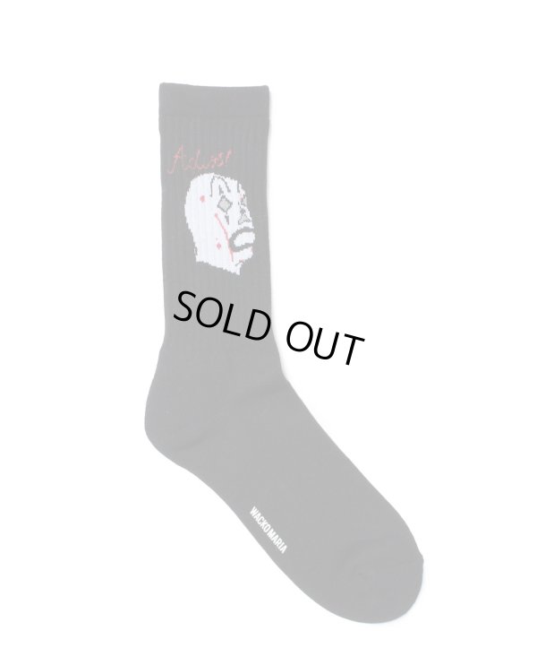 画像1: WACKO MARIA / MASK JACQUARD SOCKS