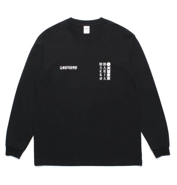 画像1: WACKO MARIA /MR BROTHERS CUT CLUB / WASHED HEAVY WEIGHT CREW NECK LONG T-SHIRT