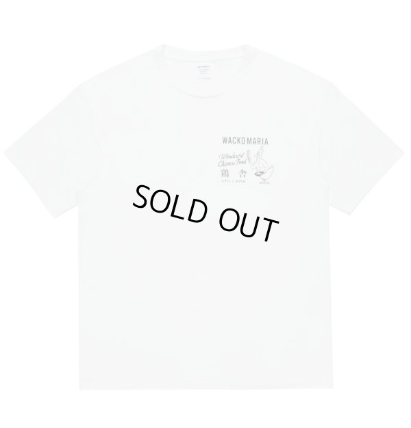 画像2: WACKO MARIA /  鶏舎 / WASHED HEAVY WEIGHT T-SHIRT