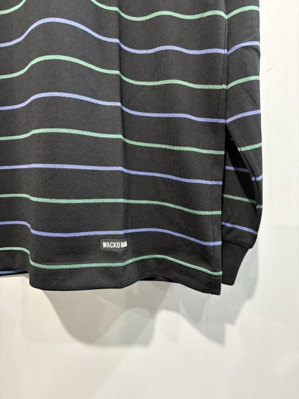 画像2: WACKO MARIA /  STRIPED CREW NECK LONG SLEEVE T-SHIRT