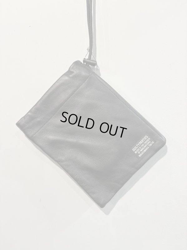 画像1: WACKO MARIA /  LEATHER SHOULDER POUCH