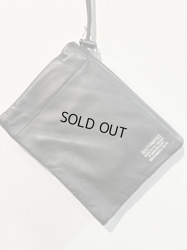 画像2: WACKO MARIA /  LEATHER SHOULDER POUCH