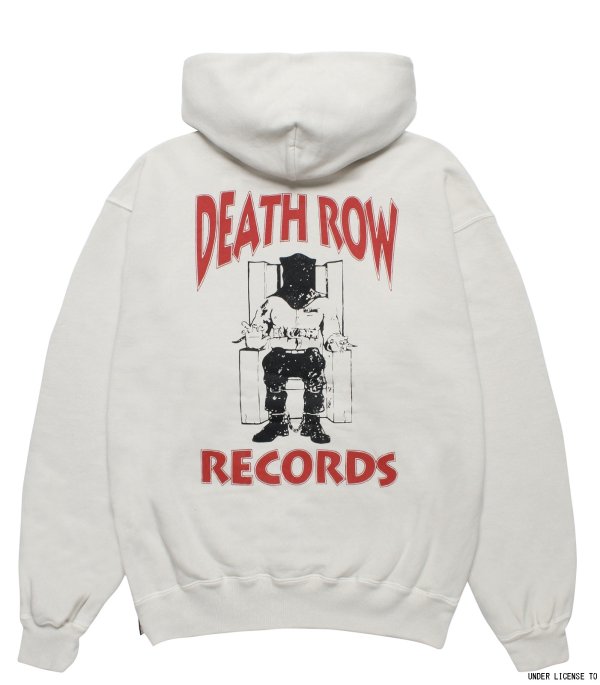 画像1: WACKO MARIA / DEATH ROW RECORDS / GARMENT DYED HOODED SWEAT SHIRT