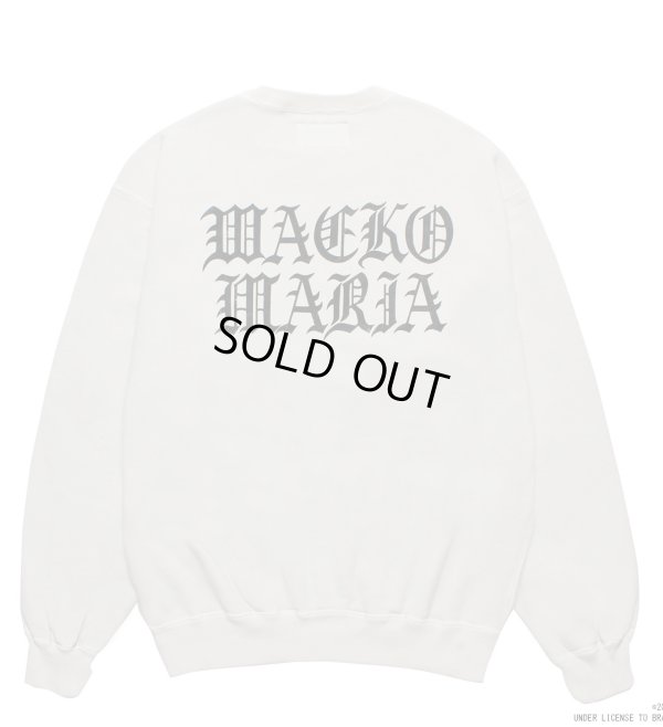 画像2: WACKO MARIA / DEATH ROW RECORDS / GARMENT DYED SWEAT SHIRT