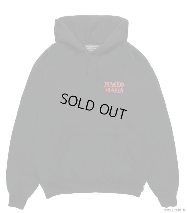 画像2: WACKO MARIA / DEATH ROW RECORDS / GARMENT DYED HOODED SWEAT SHIRT