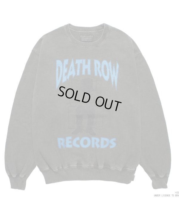 画像1: WACKO MARIA / DEATH ROW RECORDS / GARMENT DYED SWEAT SHIRT