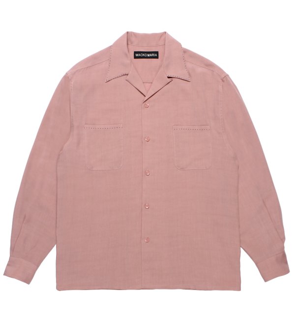 画像1: WACKO MARIA / 50'S OPEN COLLAR SHIRT