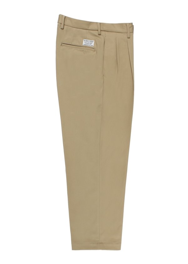 画像1: WACKO MARIA / DOUBLE PLEATED CHINO TROUSERS