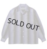 WACKO MARIA / OMBRE STRIPE OPEN COLLAR SHIRT