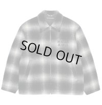 WACKO MARIA / WOOL OMBRE CHECK 50'S JACKET