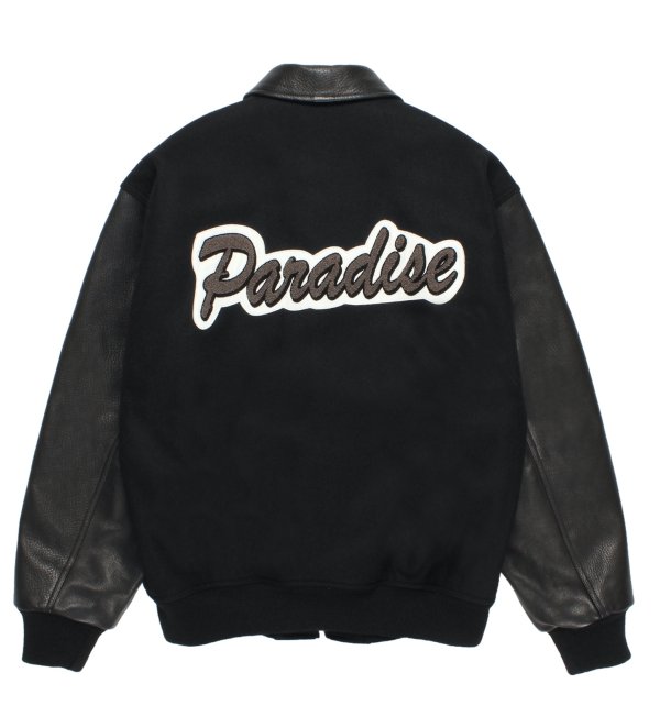 画像2: WACKO MARIA / LEATHER VARSITY JACKET