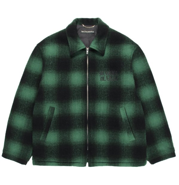 画像1: WACKO MARIA / WOOL OMBRE CHECK 50'S JACKET