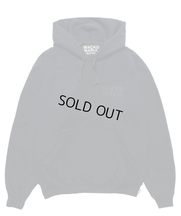 画像2: WACKO MARIA / HEAVY WEIGHT HOODED SWEAT SHIRT (NAVY)